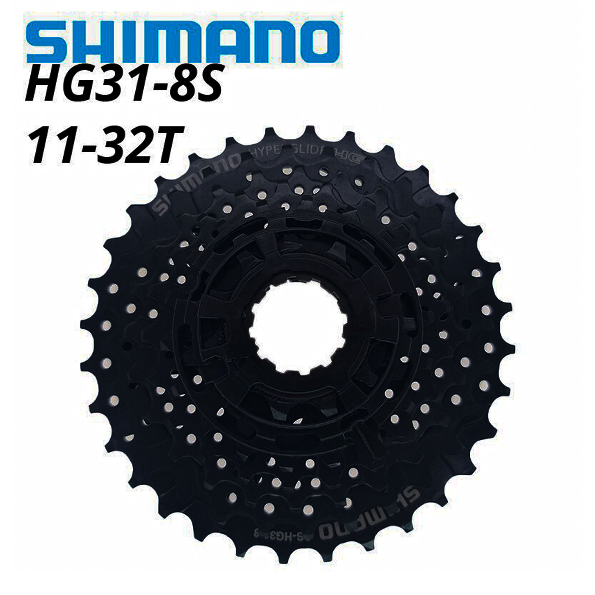 SHIMANO CS-HG31-8SP Cassette 11-32T Black- DerakBikes