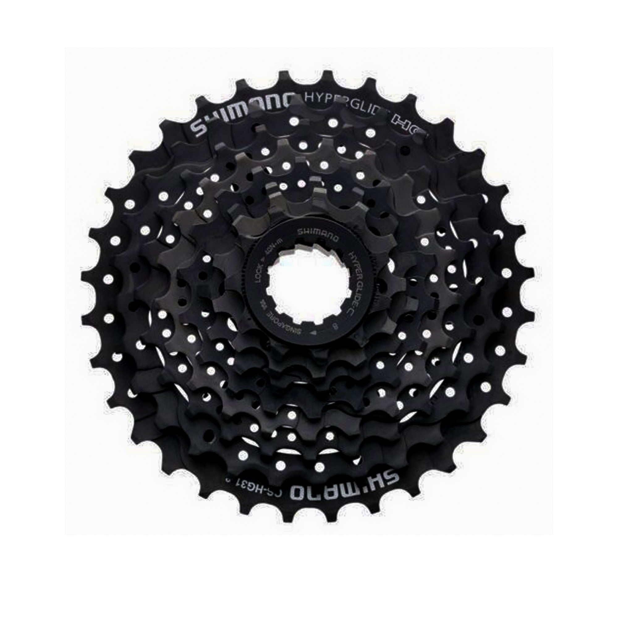 SHIMANO CS-HG31-8SP Cassette 11-32T Black- DerakBikes