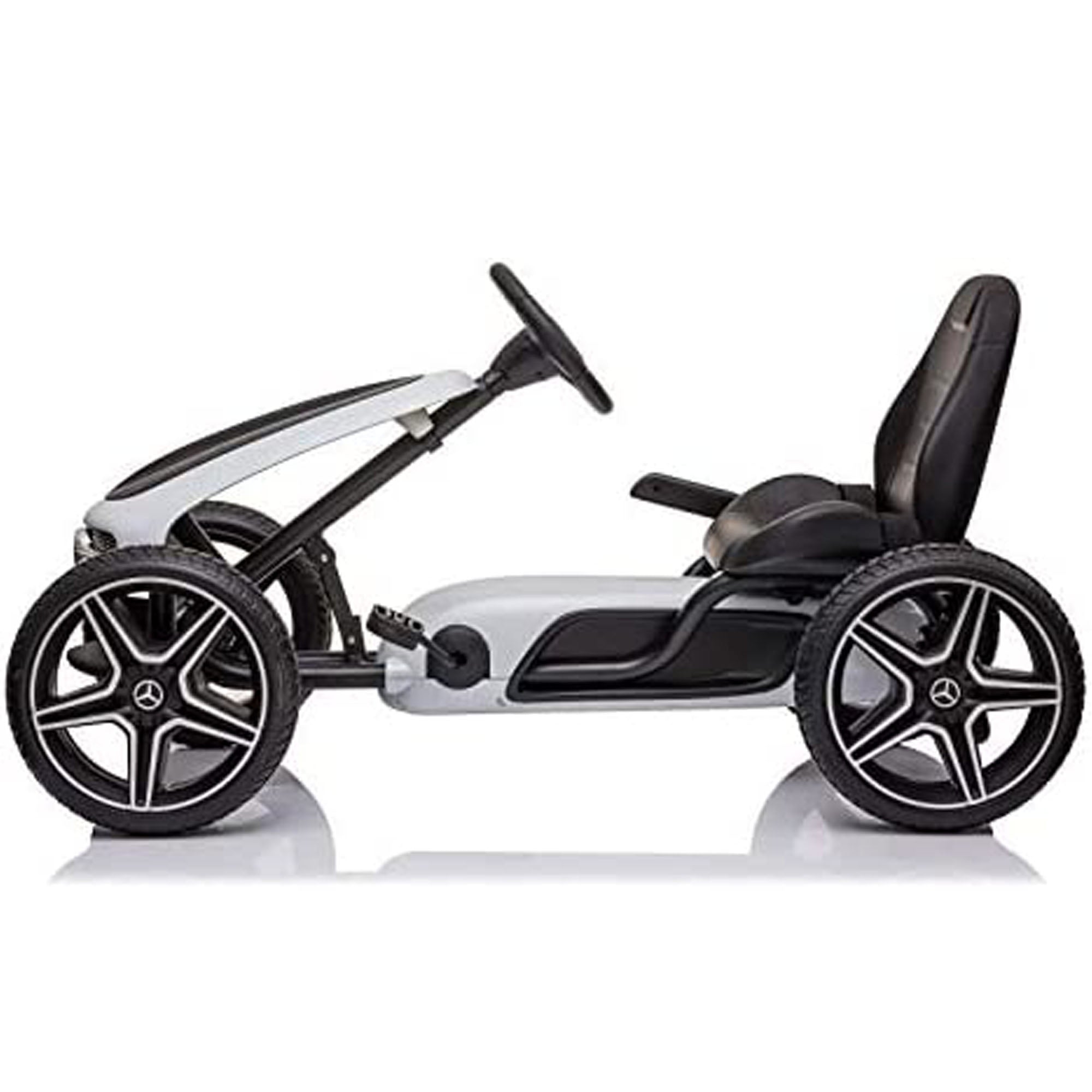 Ride On XMX-610 Pedal Go Kart 4 Wheels White