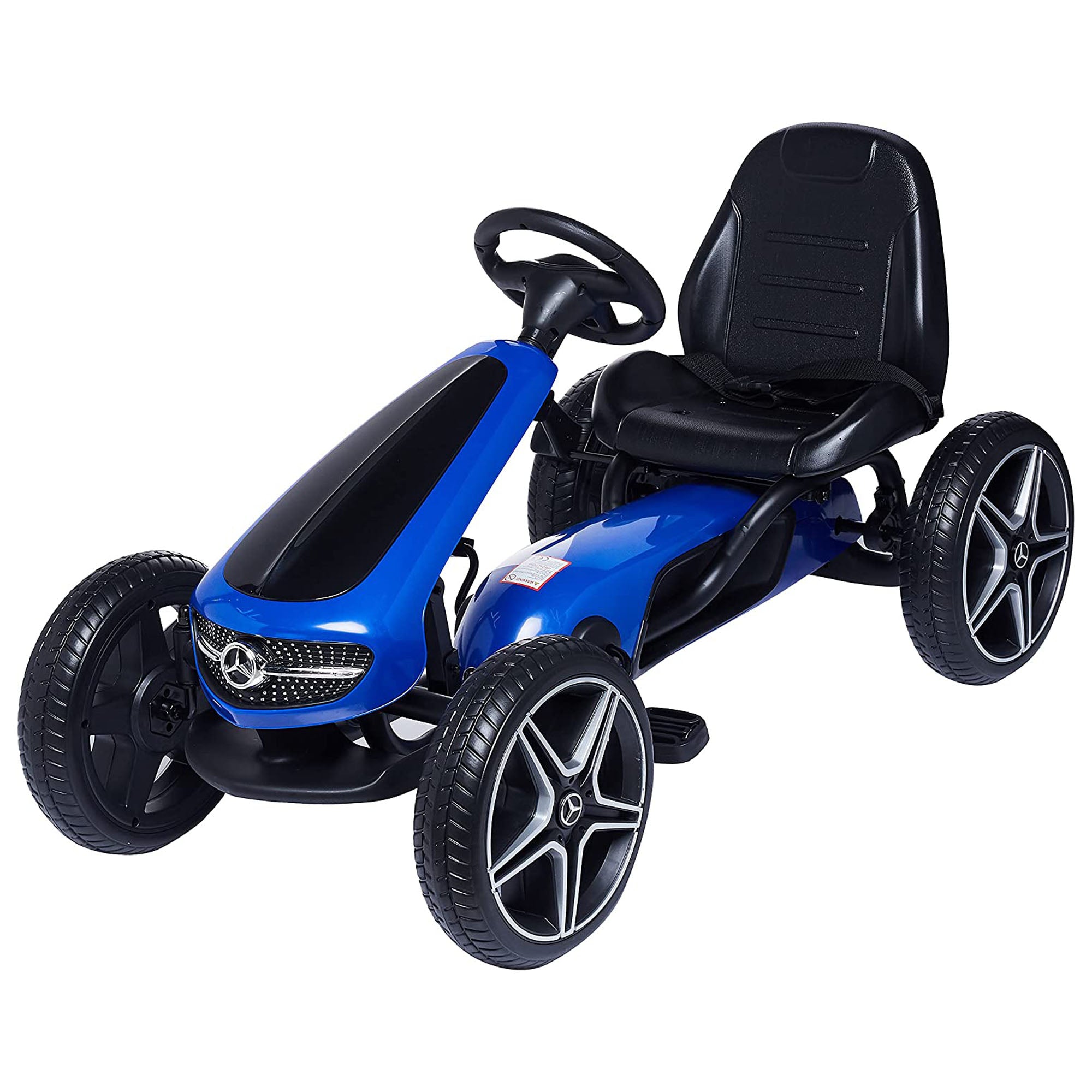 Ride On XMX-610 Pedal Go Kart 4 Wheels Blue - DerakBikes