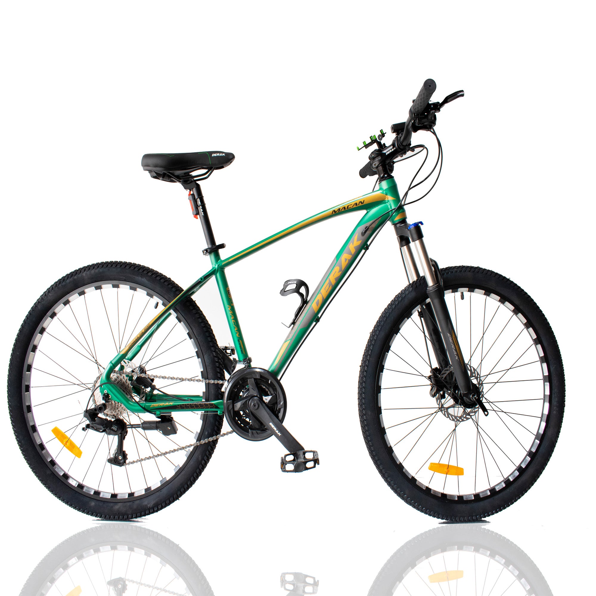Bicycle 26Inch Macan Alloy Hydraulic 27Sp Green - DerakBikes - DERAKBIKES