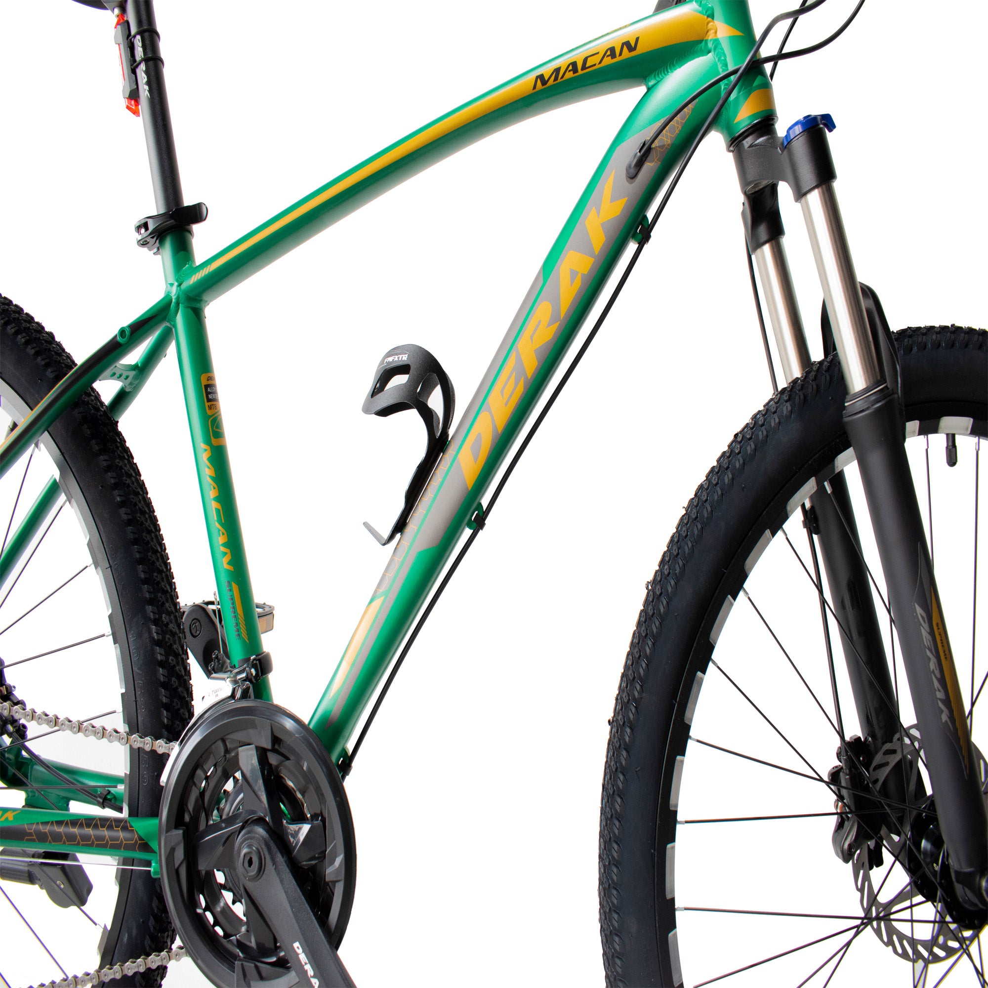 Bicycle 26Inch Macan Alloy Hydraulic 27Sp Green - DerakBikes - DERAKBIKES