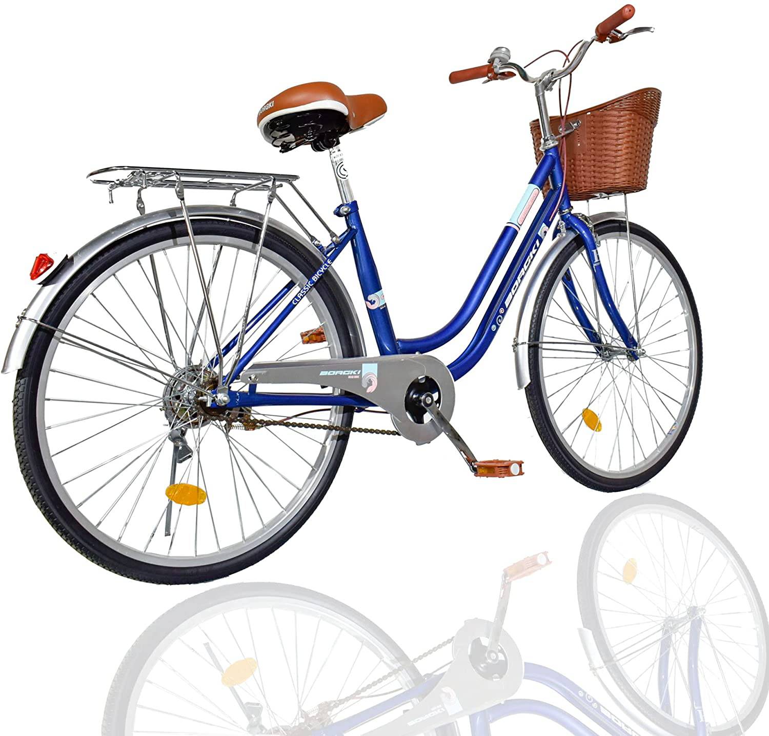 24 City Bike Adult Blue - DerakBikes