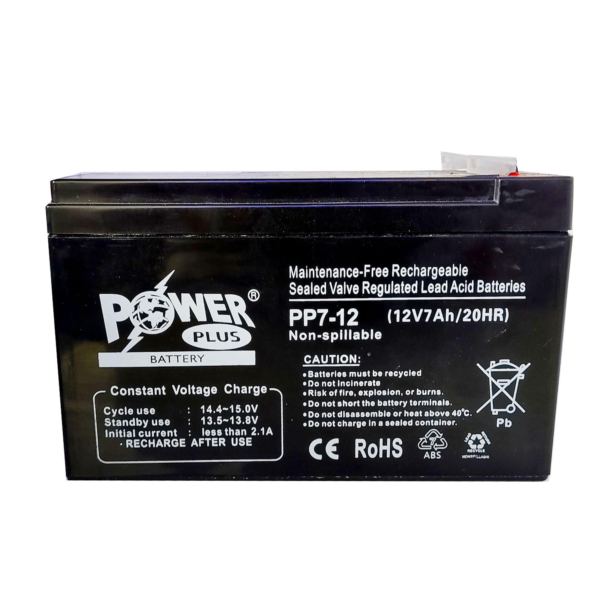 POWER PLUS Battery 12V 7Ah Ride On Cars