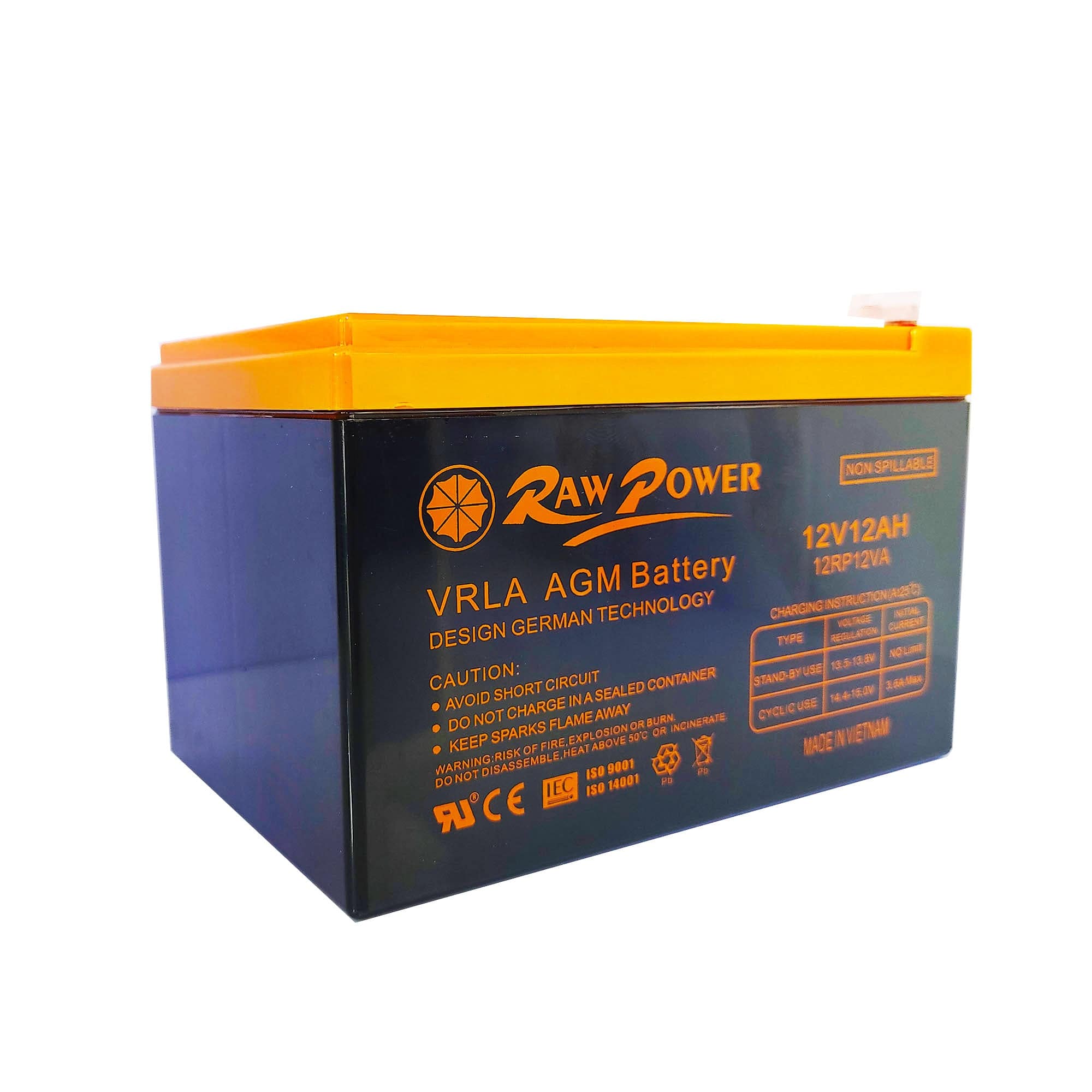 Raw Power Ride On Car Battery 12V 12ah