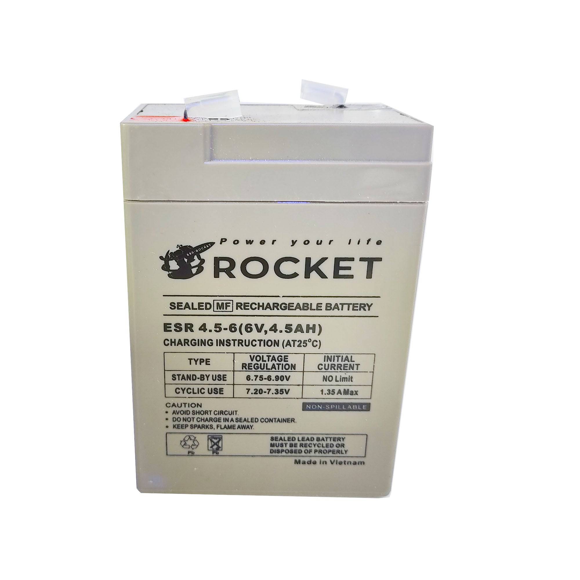 Rocket Lead-Acid Battery Ride On 4-6 6V4ah