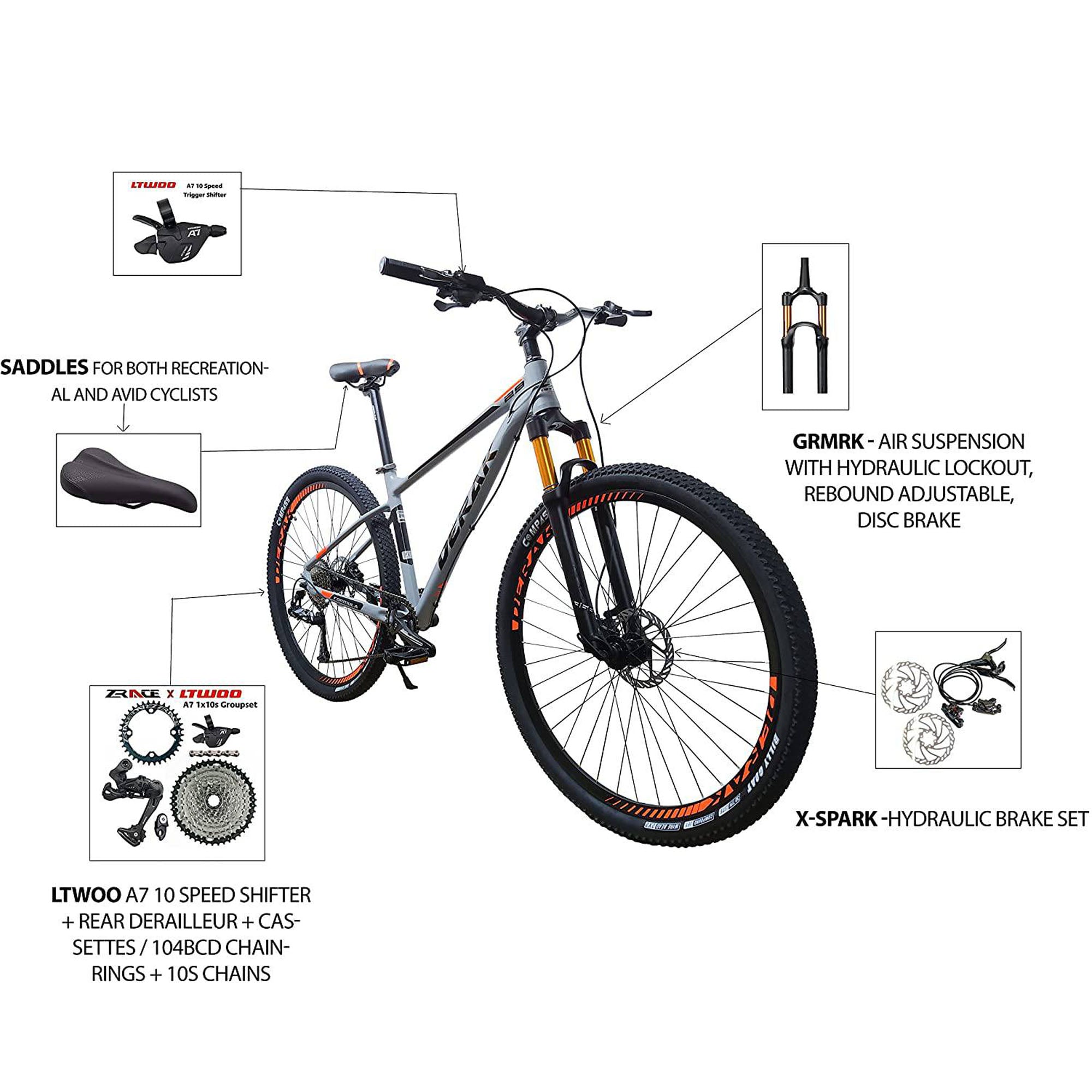 Adult Bicycle 29 Inch Formula - DerakBikes