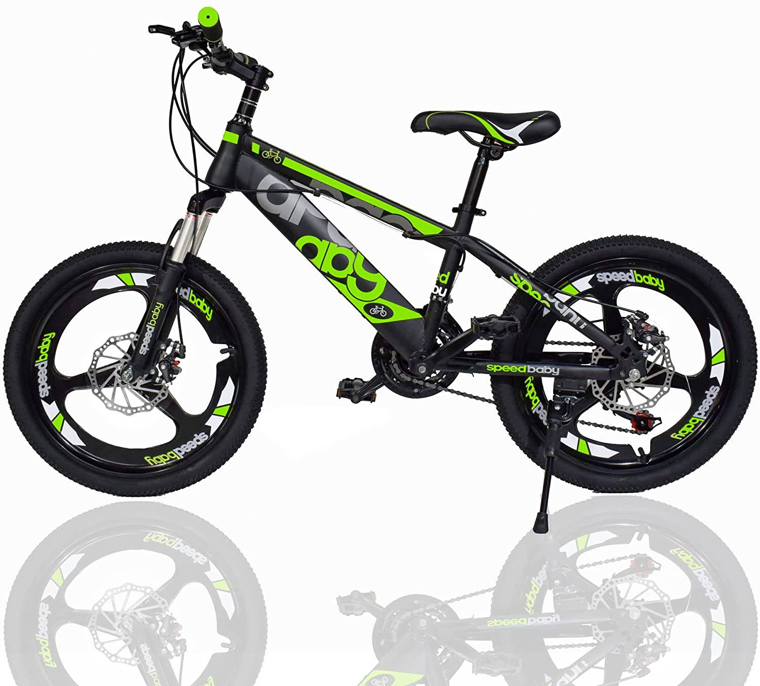 Kids Bicycle 20 Inch Alloy 21Sp Shimano Yellow - DerakBikes