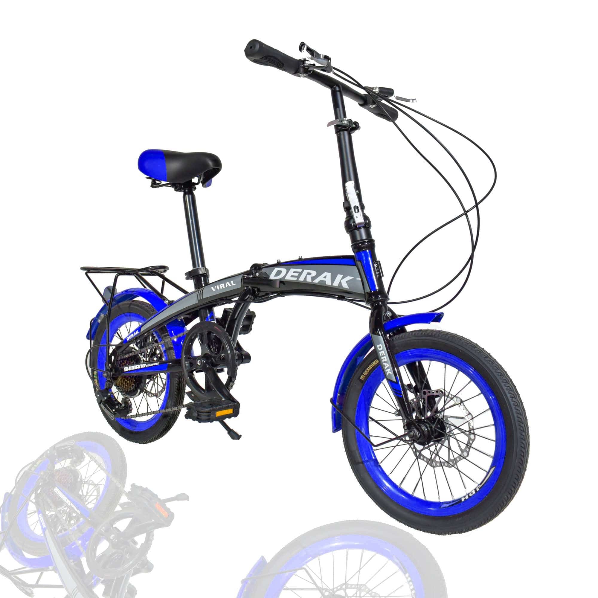 Folding Bicycle 16-20 inch 7sp - DerakBikes