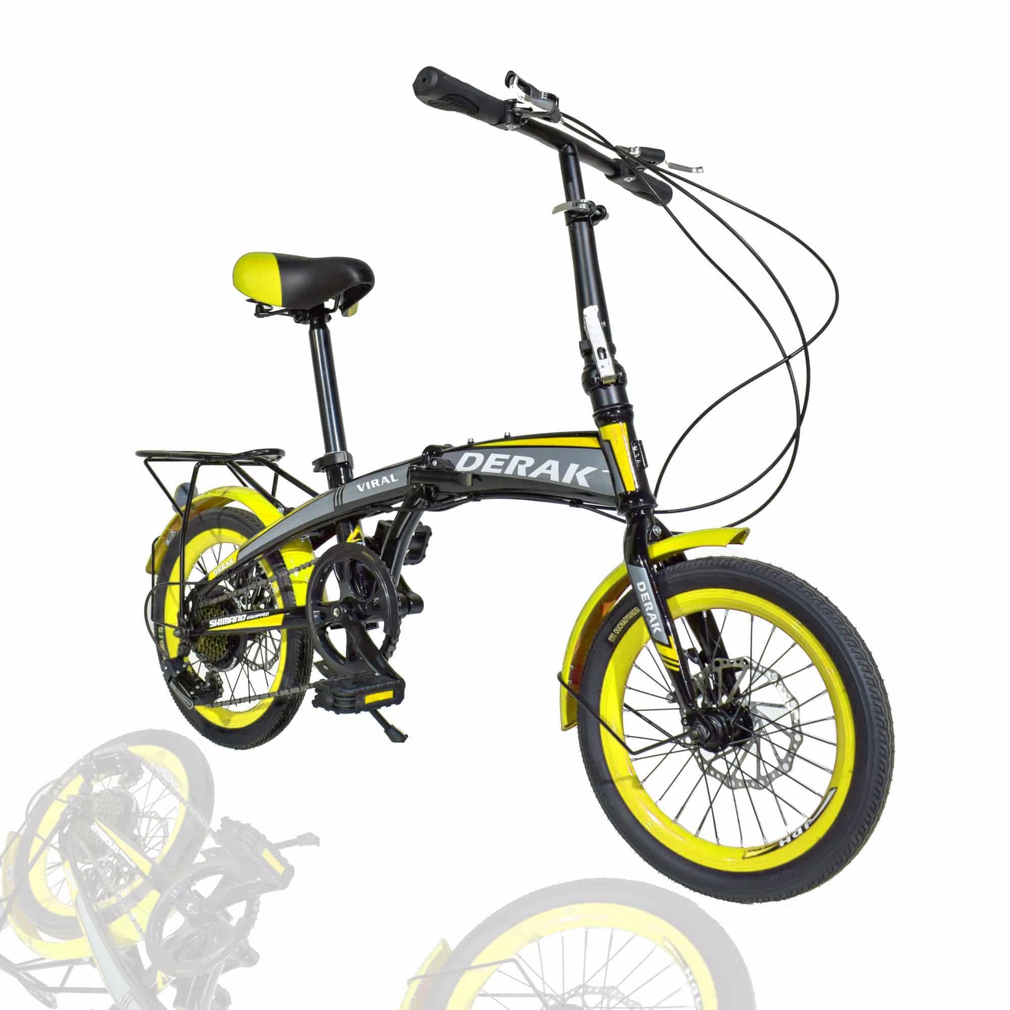 Folding Bicycle 16-20 inch 7sp - DerakBikes