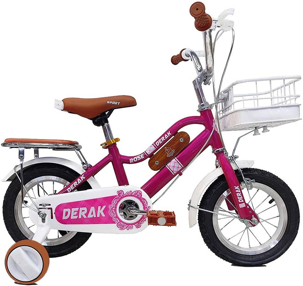 Kids Bicycle Rose 12 Inch Pink - DerakBikes