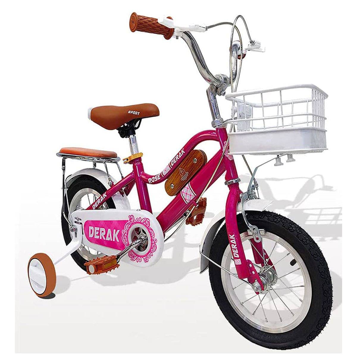 Kids Bicycle Rose 12 Inch Pink - DerakBikes