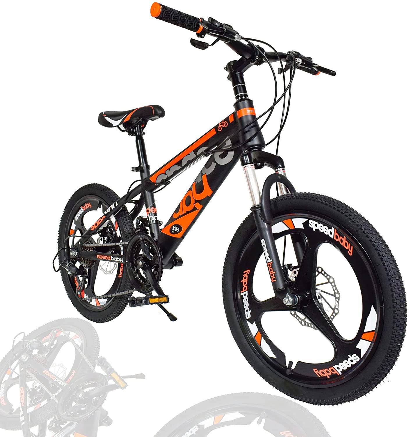 Kids Bicycle Sport 20 Inch Alloy Wheels Orange - DerakBikes
