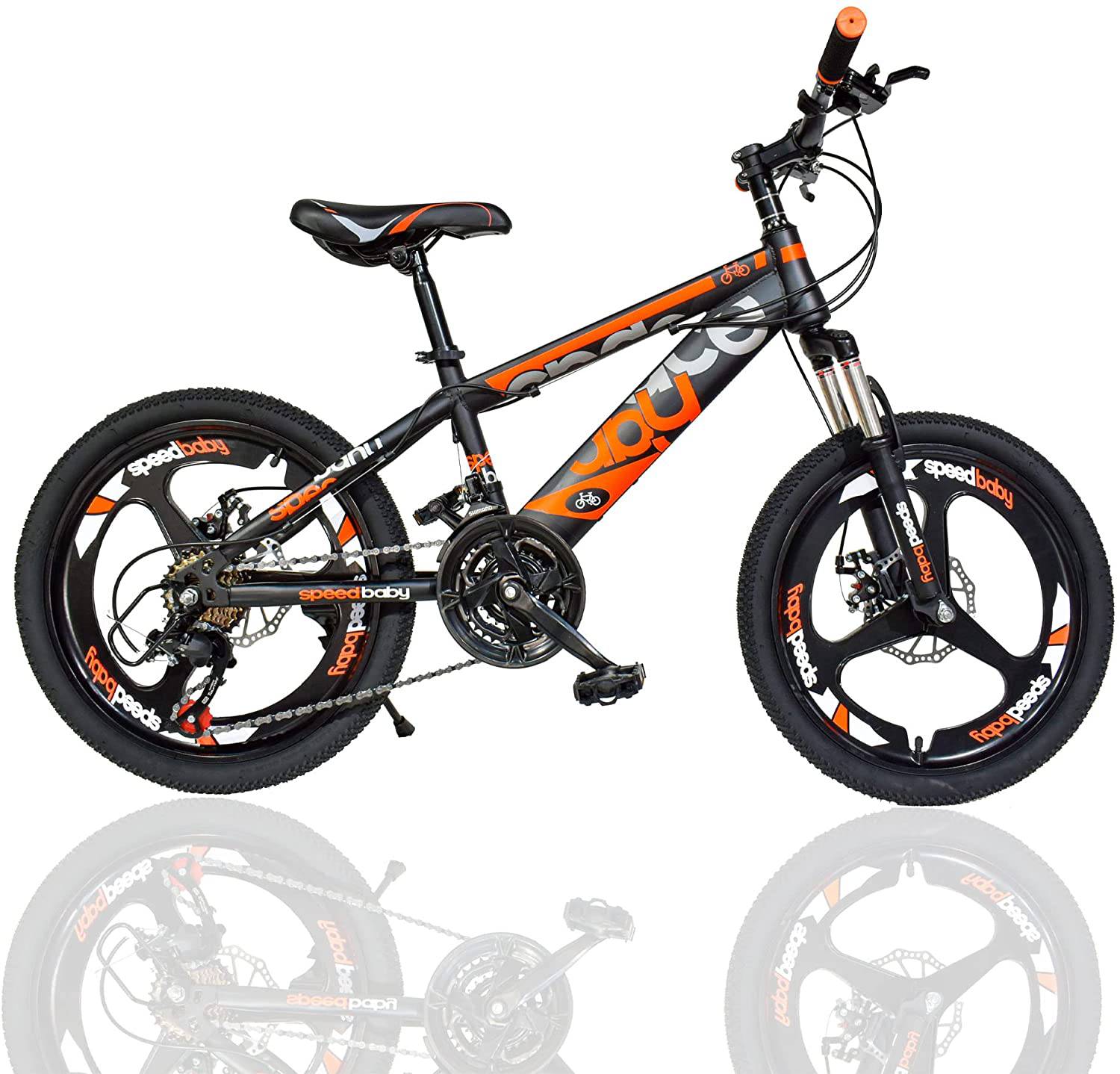 Kids Bicycle Sport 20 Inch Alloy Wheels Orange - DerakBikes