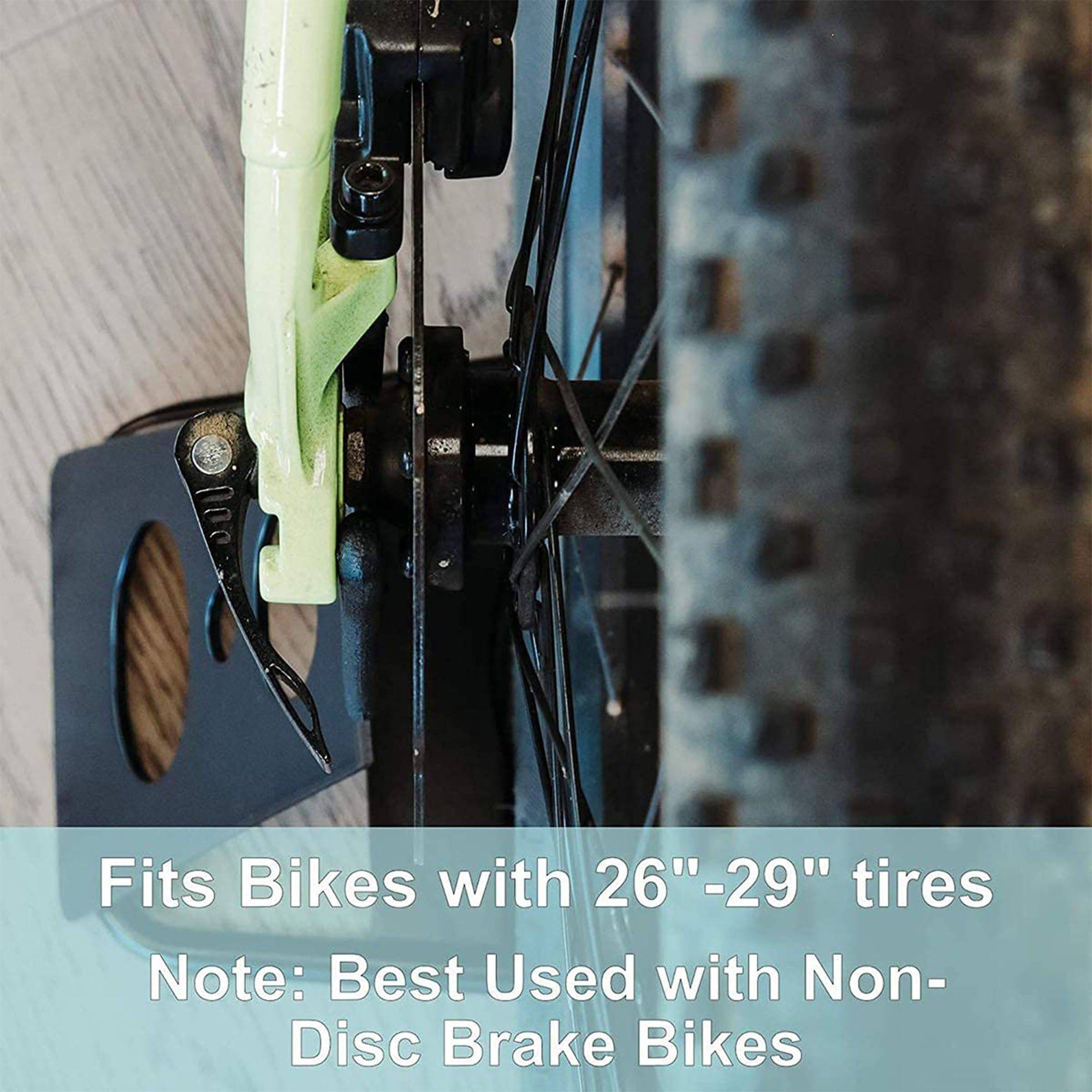 Metal Bicycle Floor Parking Rack, Portable Arm Bike Bicycle Rack Mountain Bikes Parking Racks Standing