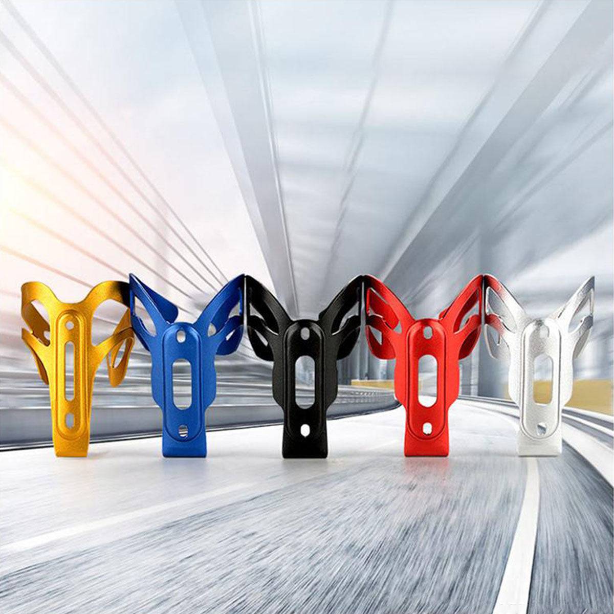 Bicycle Water Bottle Cage Alloy Black- DerakBikes