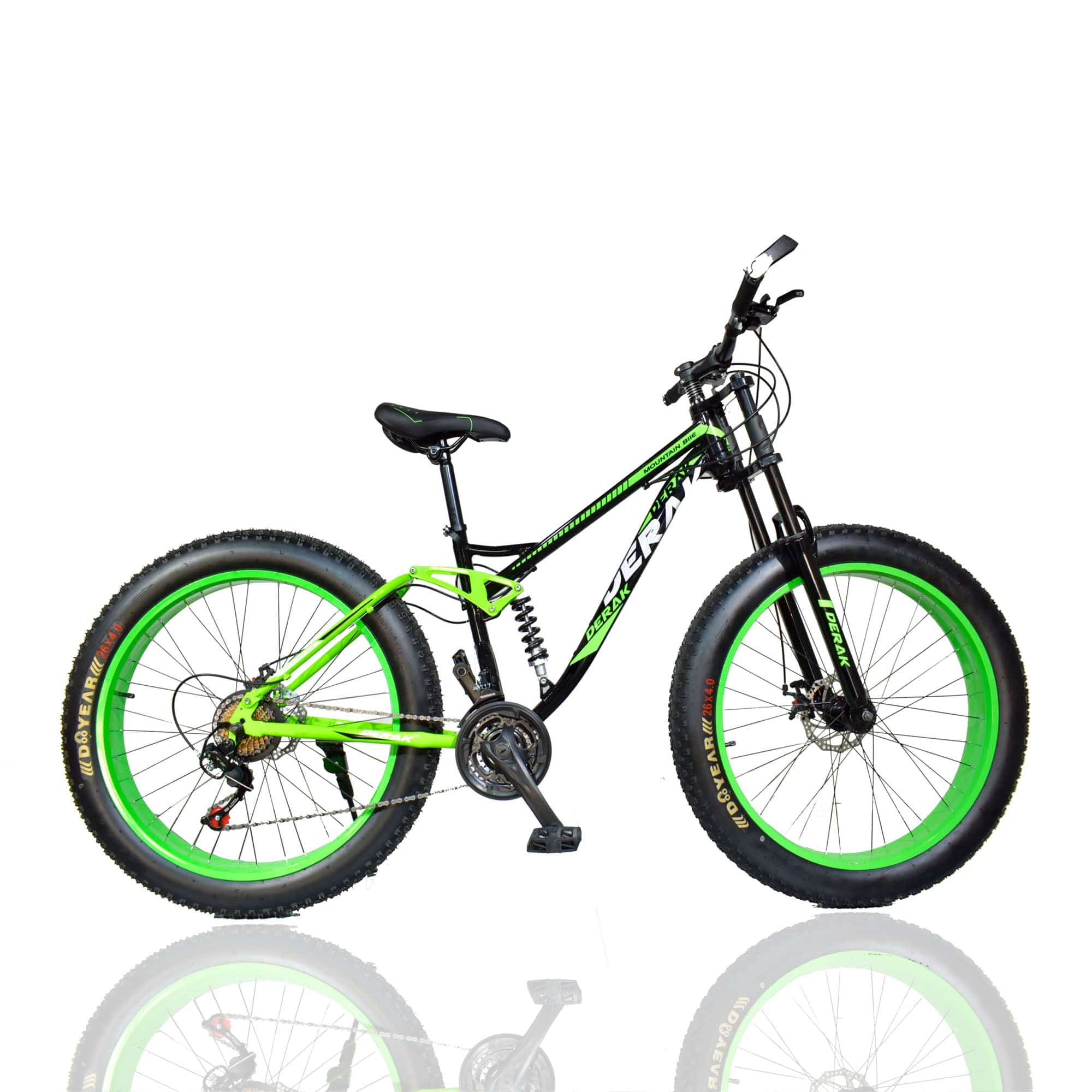 Fat Bike 26 Inch Hulk Dual Suspension - DerakBikes