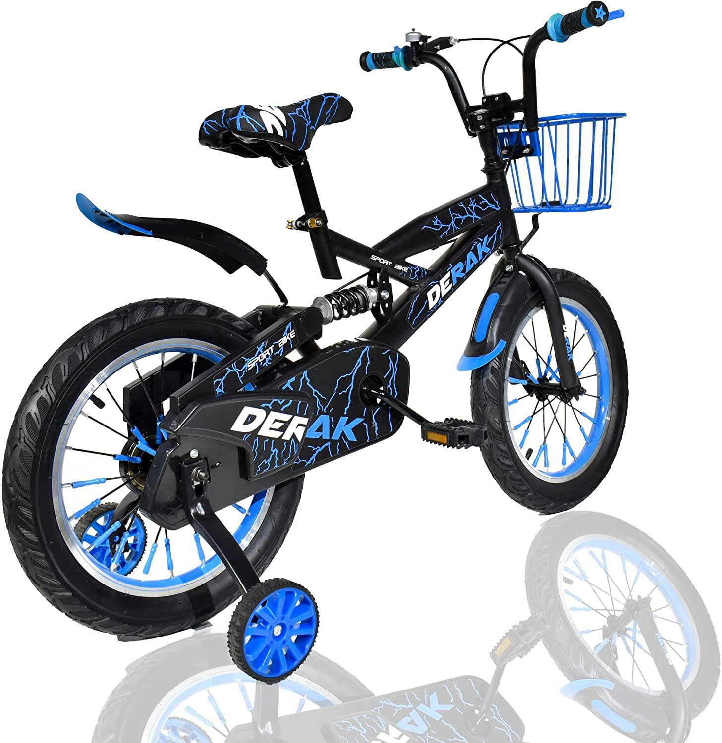 Kids Bicycle 12 Inch Step Up Mountain Blue - DerakBikes