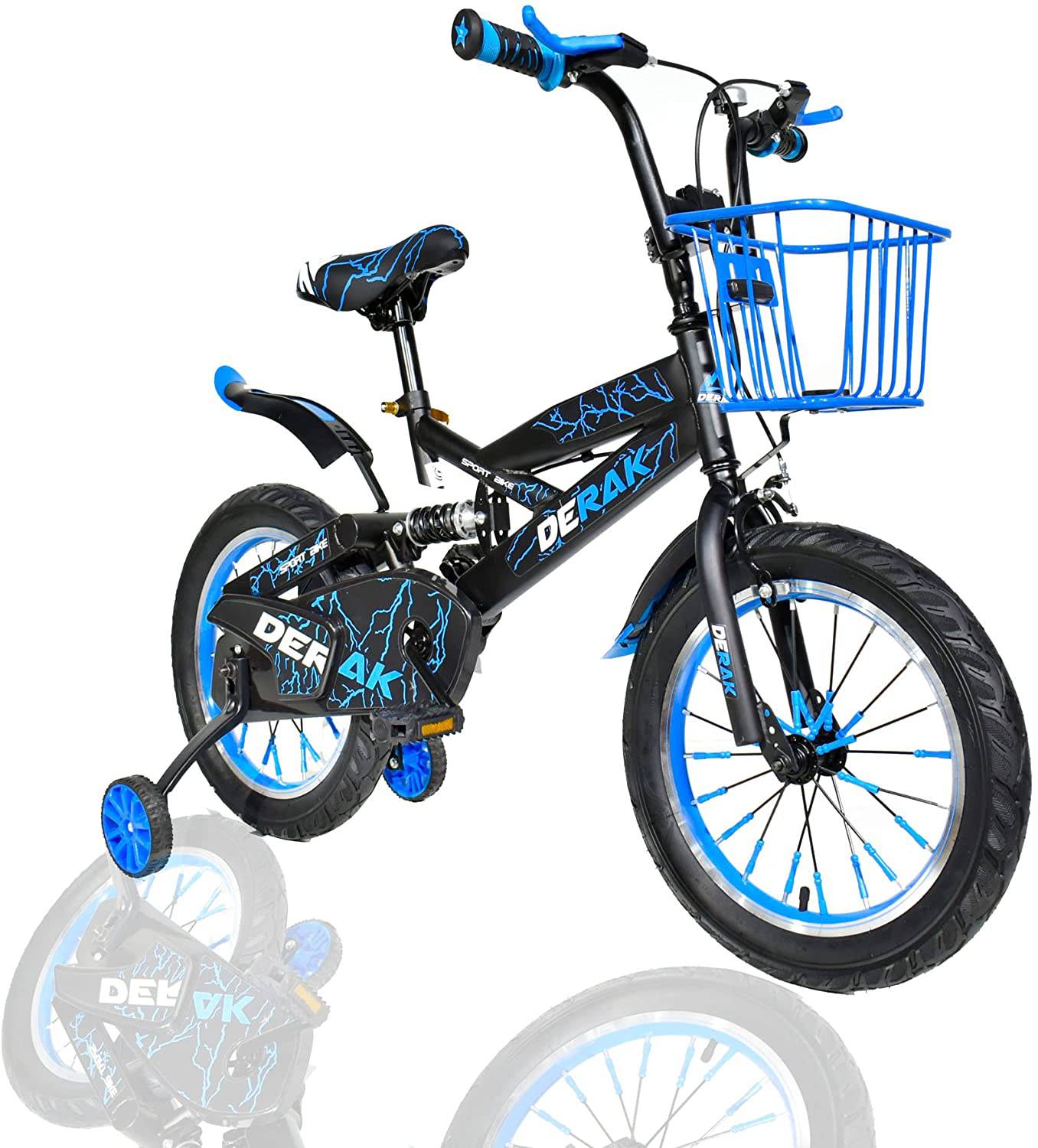 Kids Bicycle 12 Inch Step Up Mountain Blue - DerakBikes
