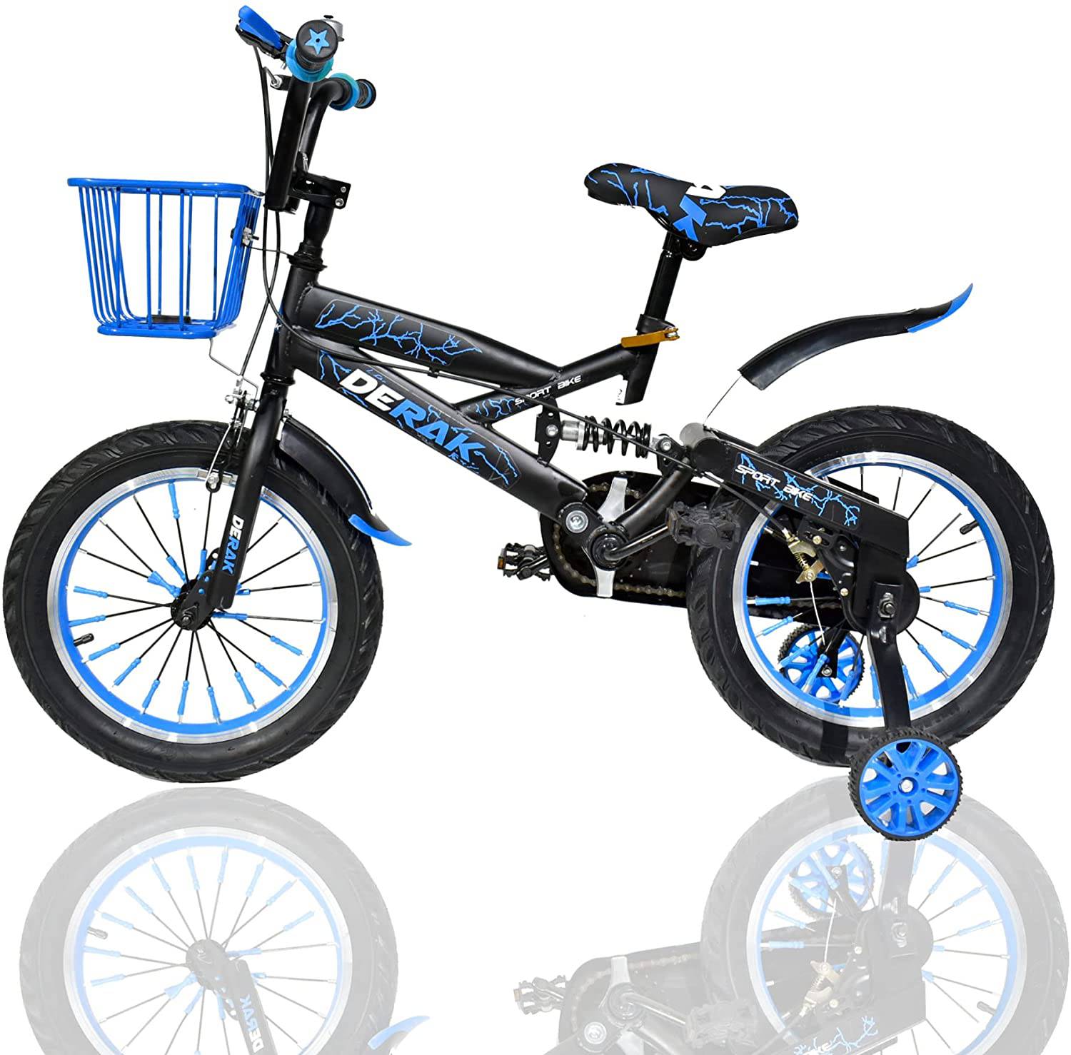 Kids Bicycle 12 Inch Step Up Mountain Blue - DerakBikes