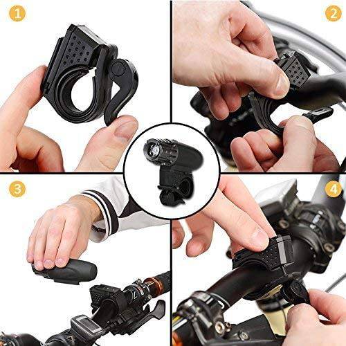 Bicycle Lights Set Waterproof LED Equipment 300LM-Derakbikes