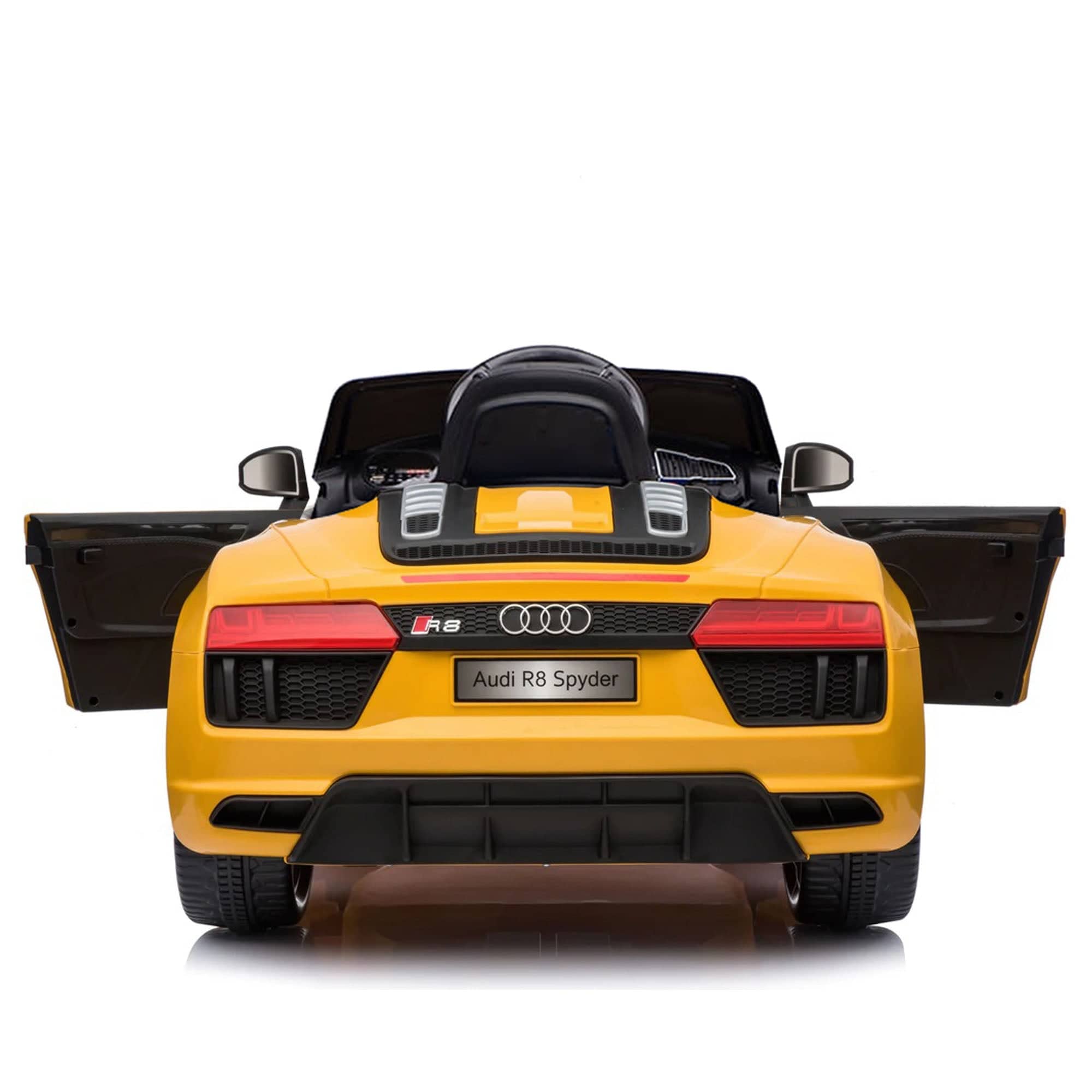Ride On Audi R8 Lisenced JJ2198 Car Yellow - DerakBikes