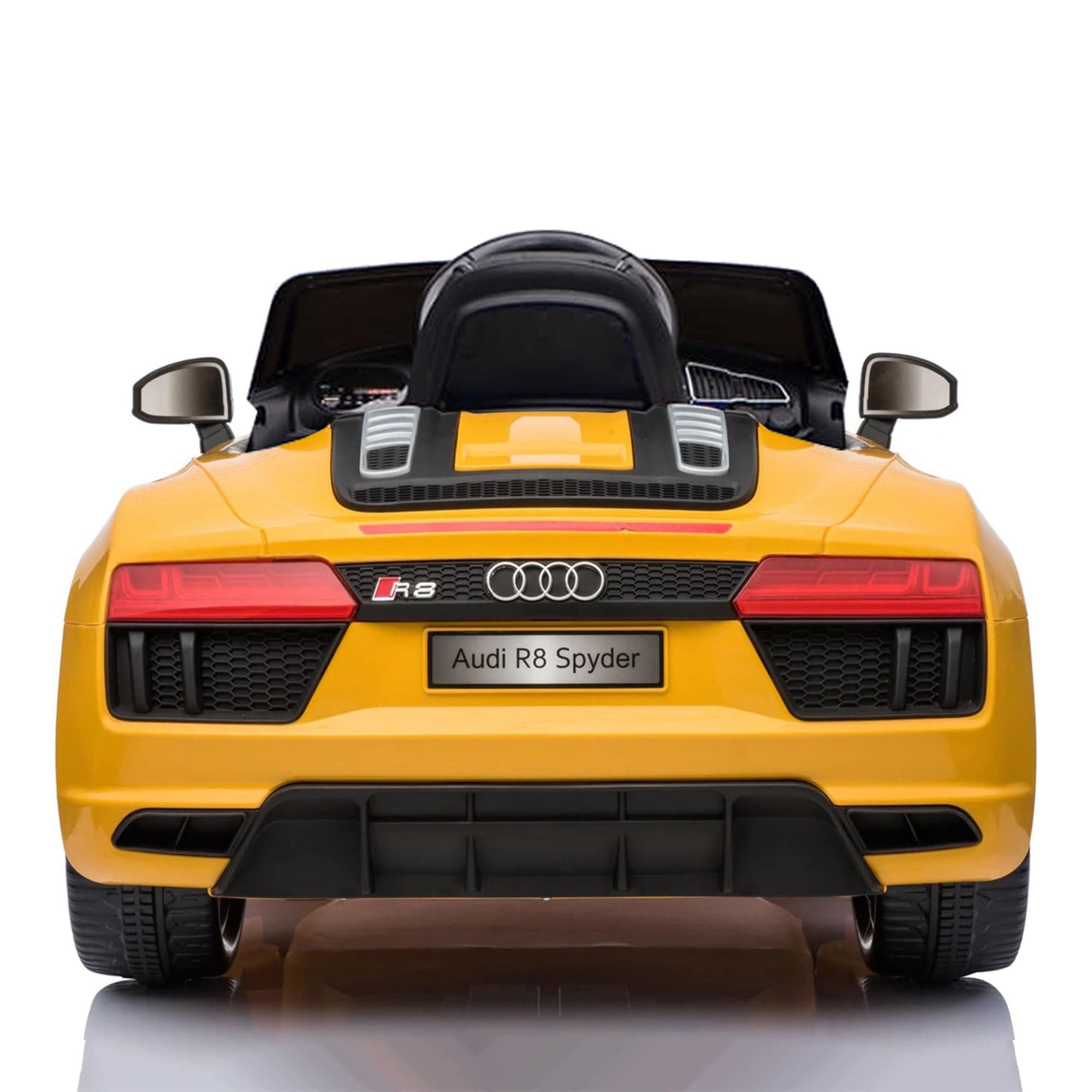 Ride On Audi R8 Lisenced JJ2198 Car Yellow - DerakBikes
