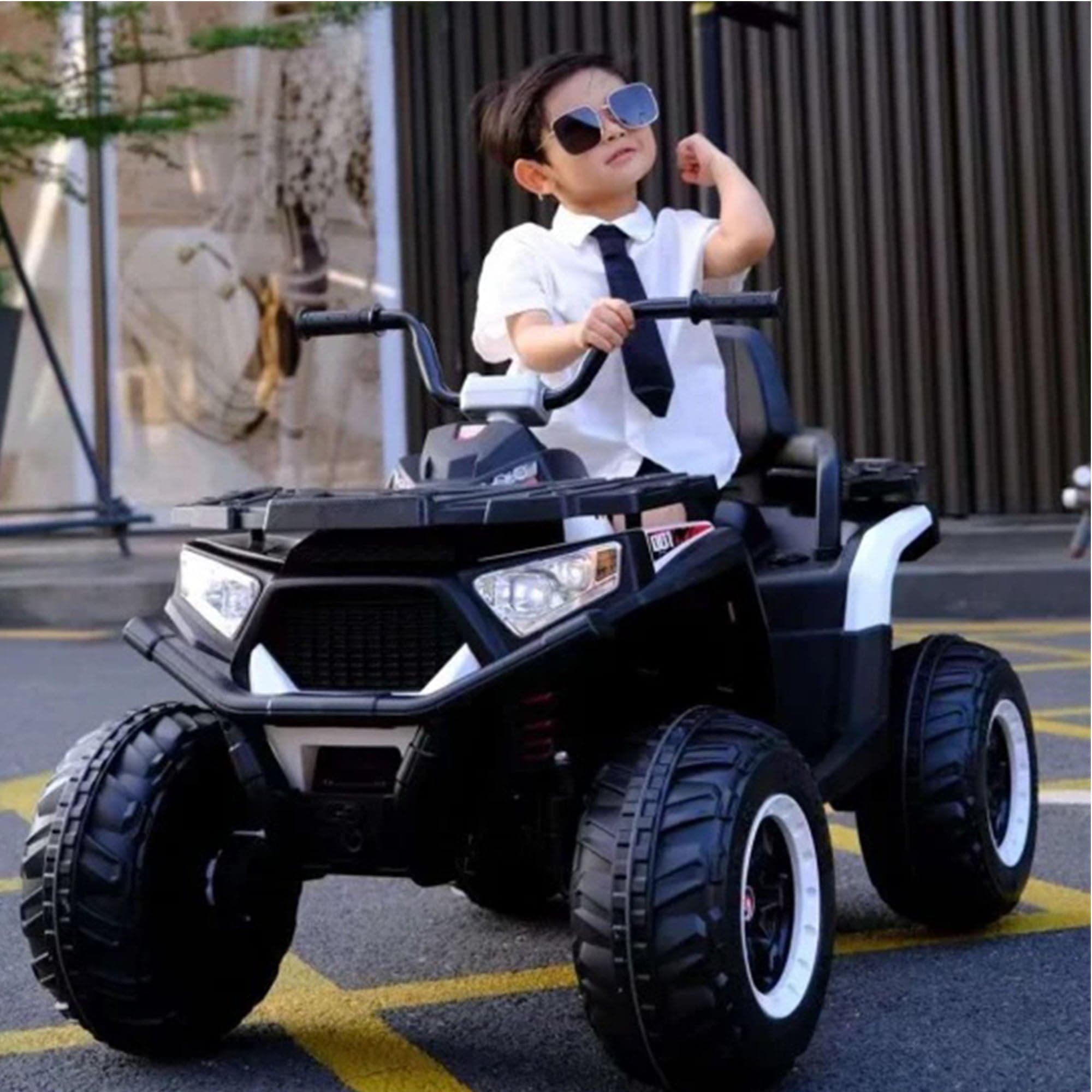 Ultimate Off-Road Thrills with the NEL-007 Ride On Bike ATV Quad with 4 Wheels - DerakBikes - DERAKBIKES