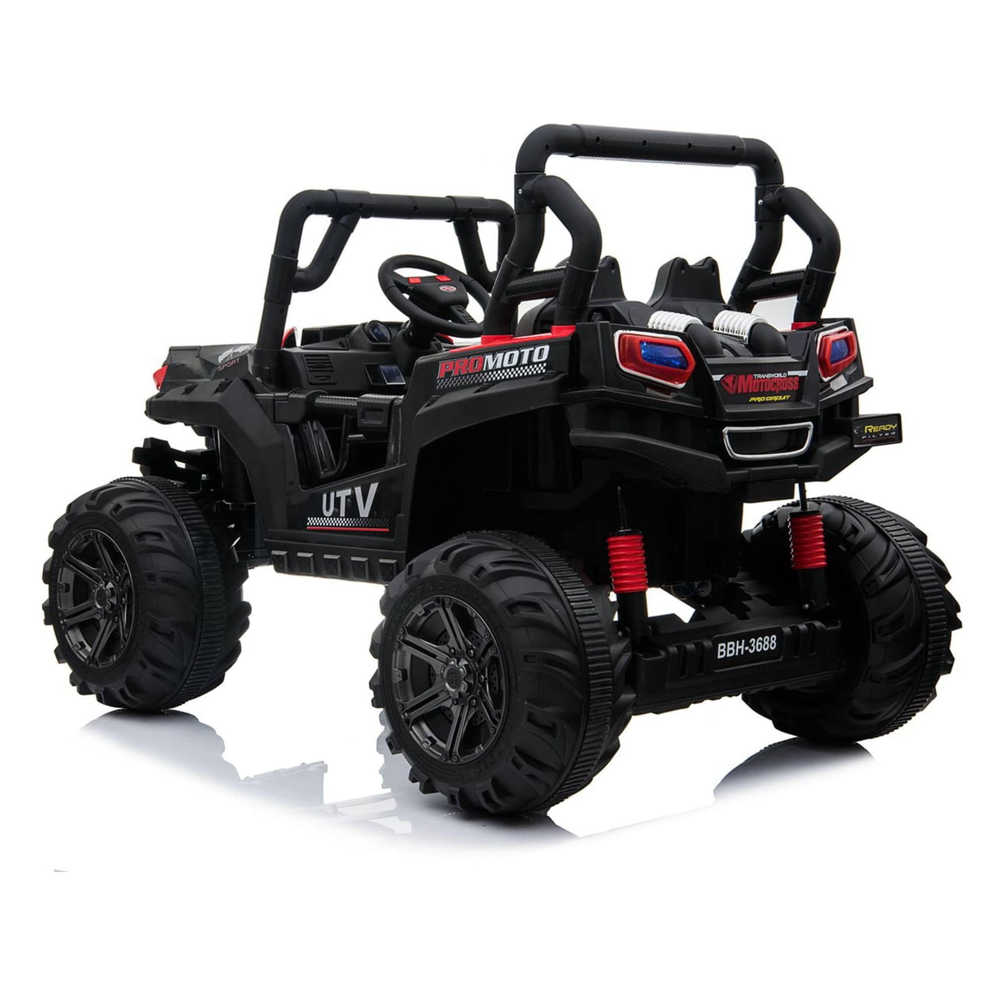 Ride On Jeep BBH-3688 Buggy Style Red - DerakBikes