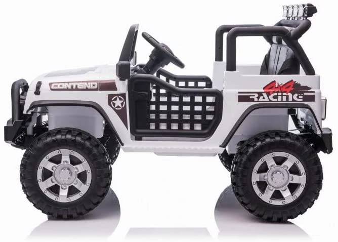Ride on Jeep Kids Car XMX-618 White - DerakBikes