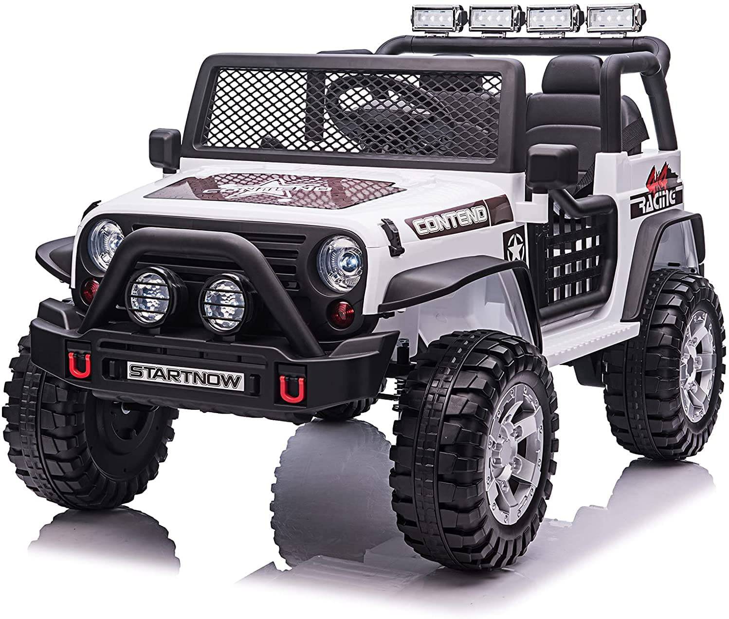 Ride on Jeep Kids Car XMX-618 White - DerakBikes