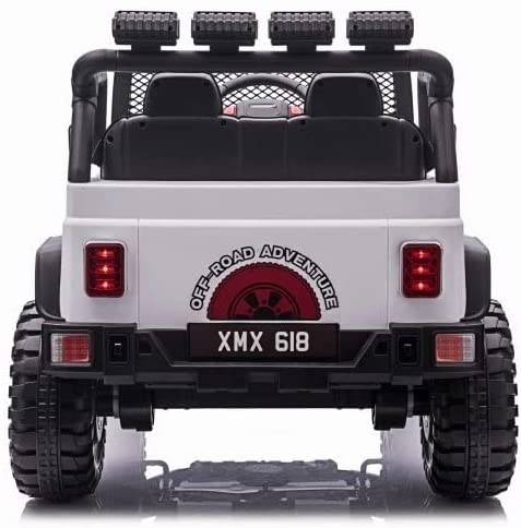 Ride on Jeep Kids Car XMX-618 White - DerakBikes