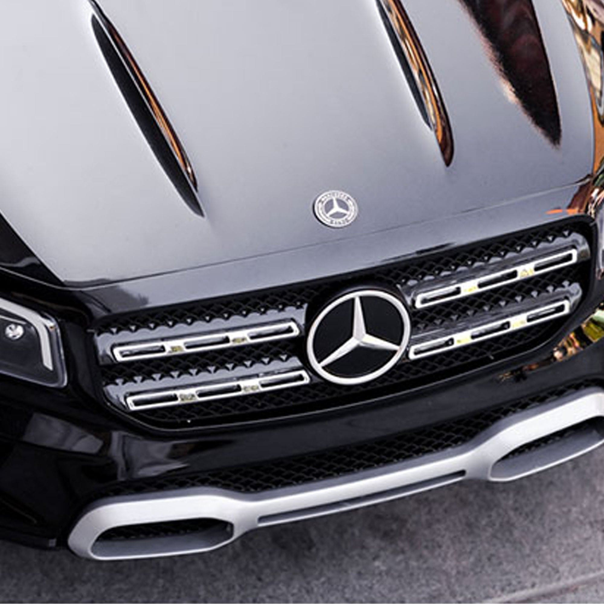 Ride On Mercedes Benz Glb Kids Painted Black - DerakBikes