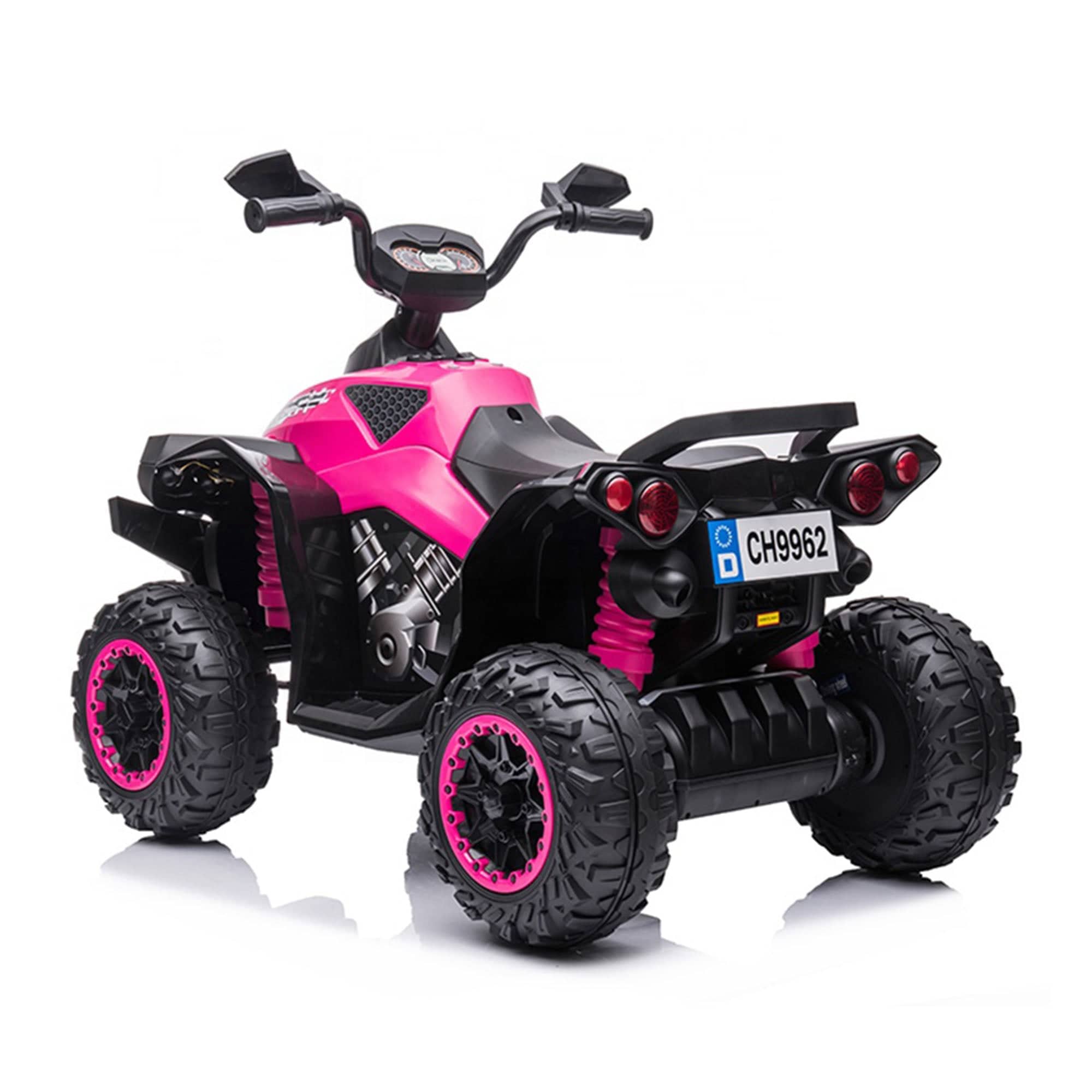 Ride On Quad 12v ATV CH9962 Bike Pink - DerakBikes