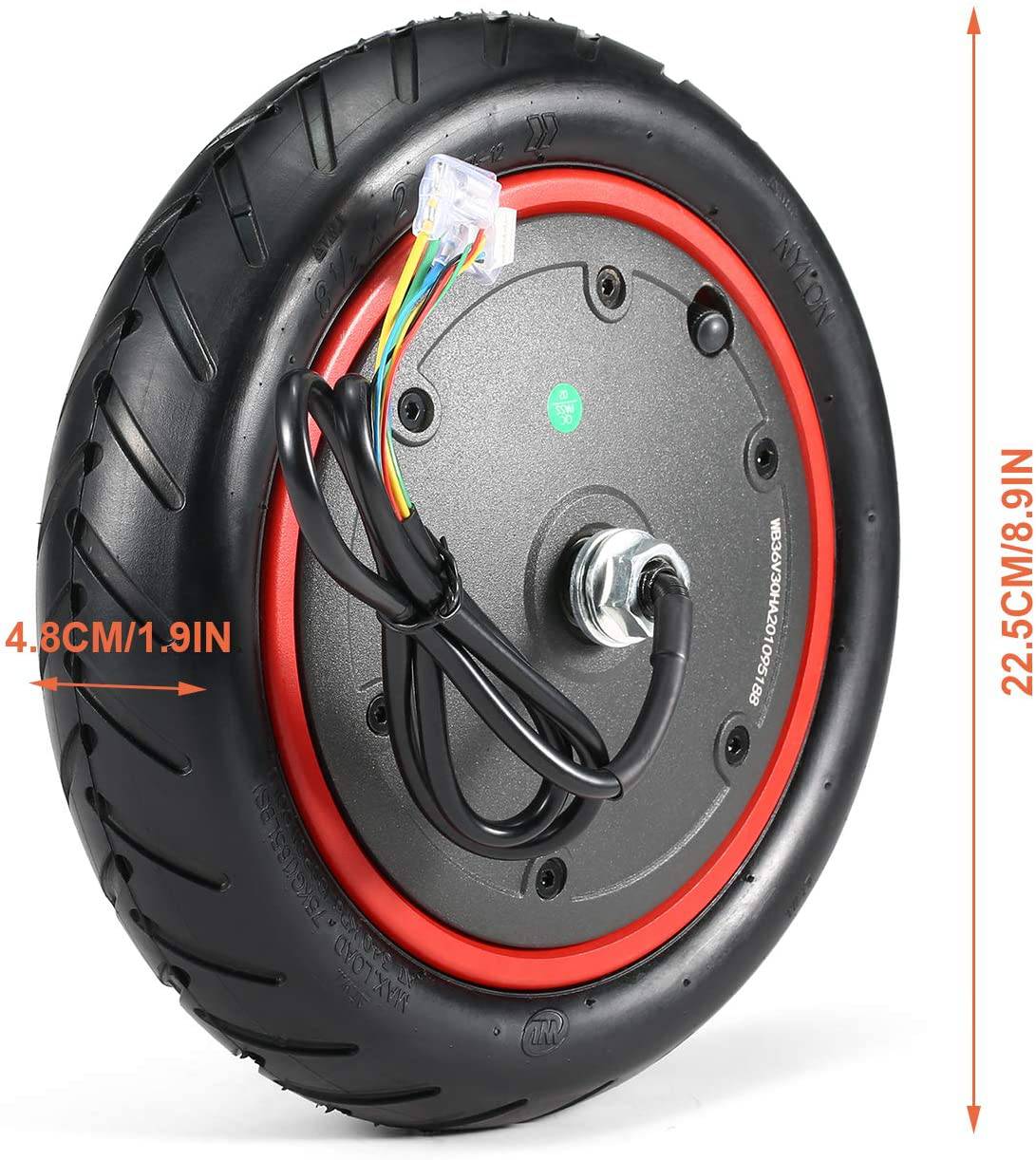 KCQ 250W Engine Motor for Kcq  Electric Scooter Motor Wheel Scooter Accessories Replacement of Driving Wheels - DERAKBIKES