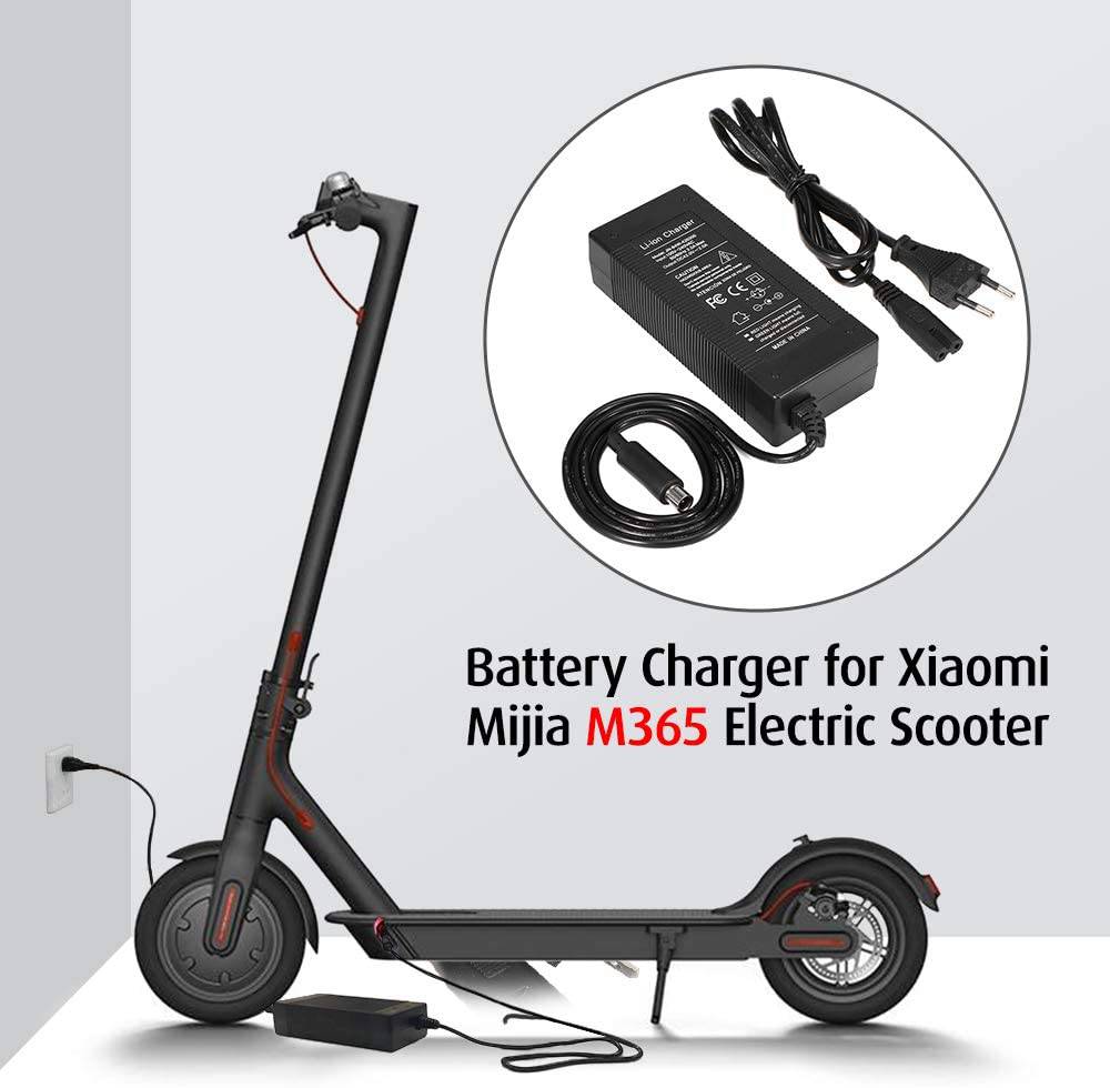 Electric Skateboard Battery Charger Power Supply Replacement Charging Adapter for Kcq/MI Mijia M365 Electric Scooter - DERAKBIKES