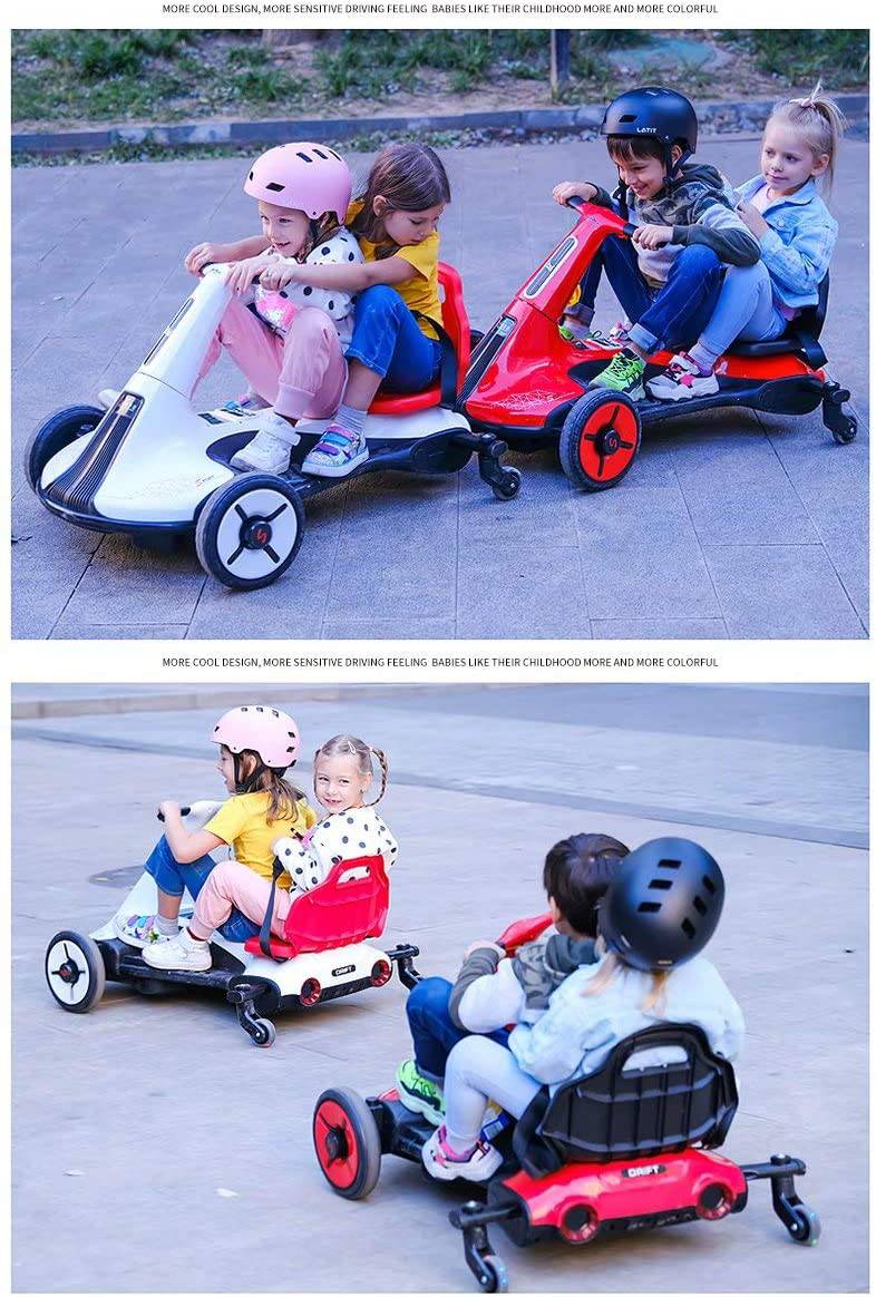 Ride On Drift Kart Super Kids Red - Derakbikes - DERAKBIKES