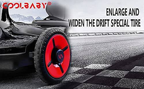 Ride On Drift Kart Super Kids Red - Derakbikes - DERAKBIKES