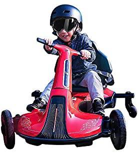 Ride On Drift Kart Super Kids Red - Derakbikes - DERAKBIKES