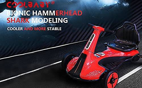 Ride On Drift Kart Super Kids Red - Derakbikes - DERAKBIKES