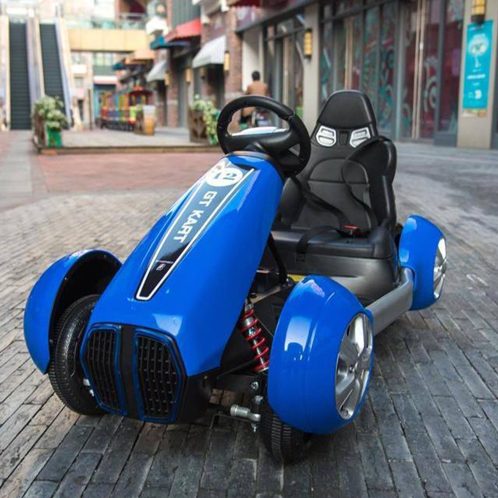 Ride On Go Kart Electric GT Blue - DerakBikes - DERAKBIKES
