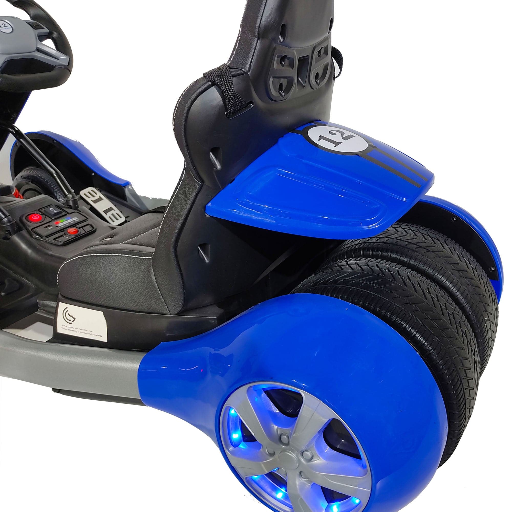 Ride On Go Kart Electric GT Blue - DerakBikes - DERAKBIKES
