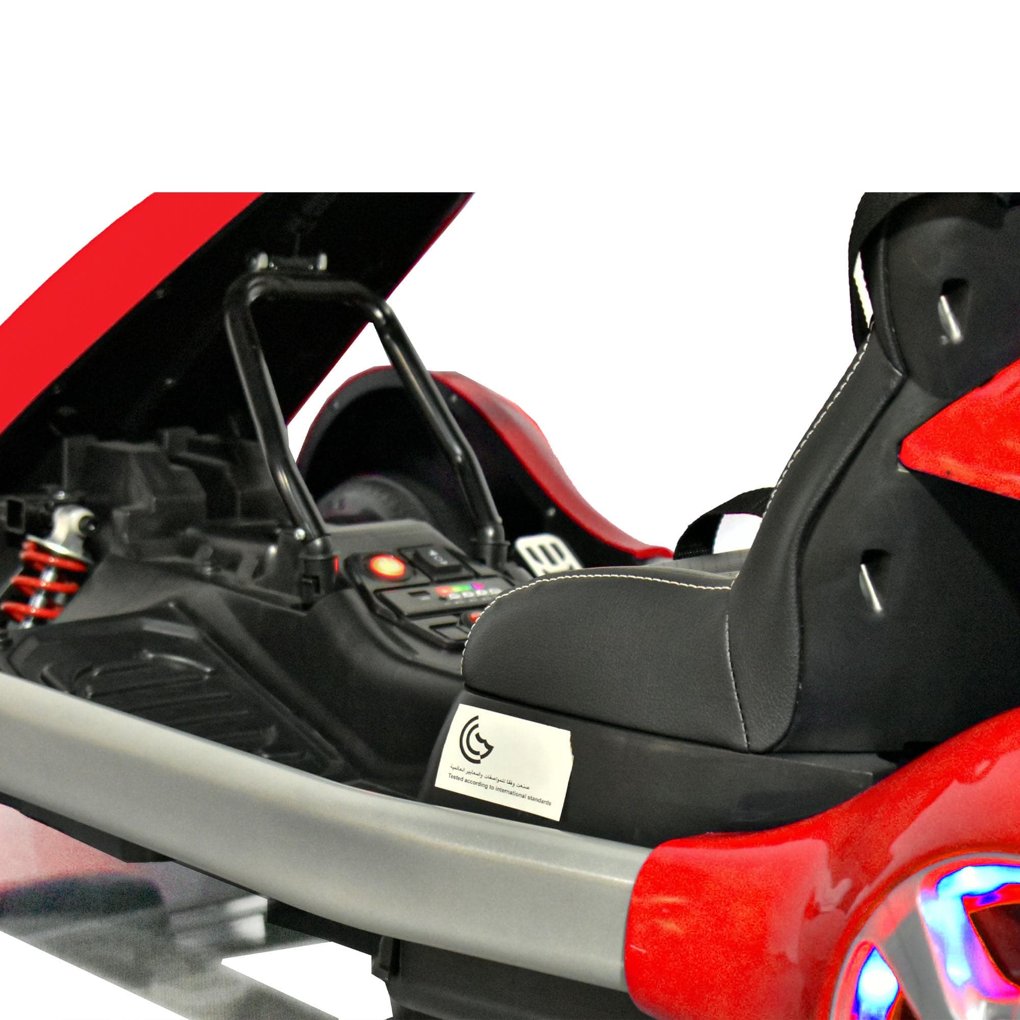 Ride On Go Kart Electric GT Red - DerakBikes - DERAKBIKES