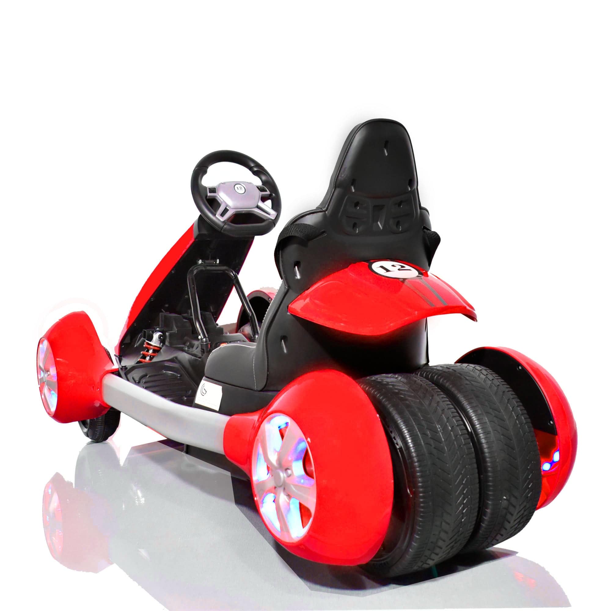 Ride On Go Kart Electric GT Red - DerakBikes - DERAKBIKES