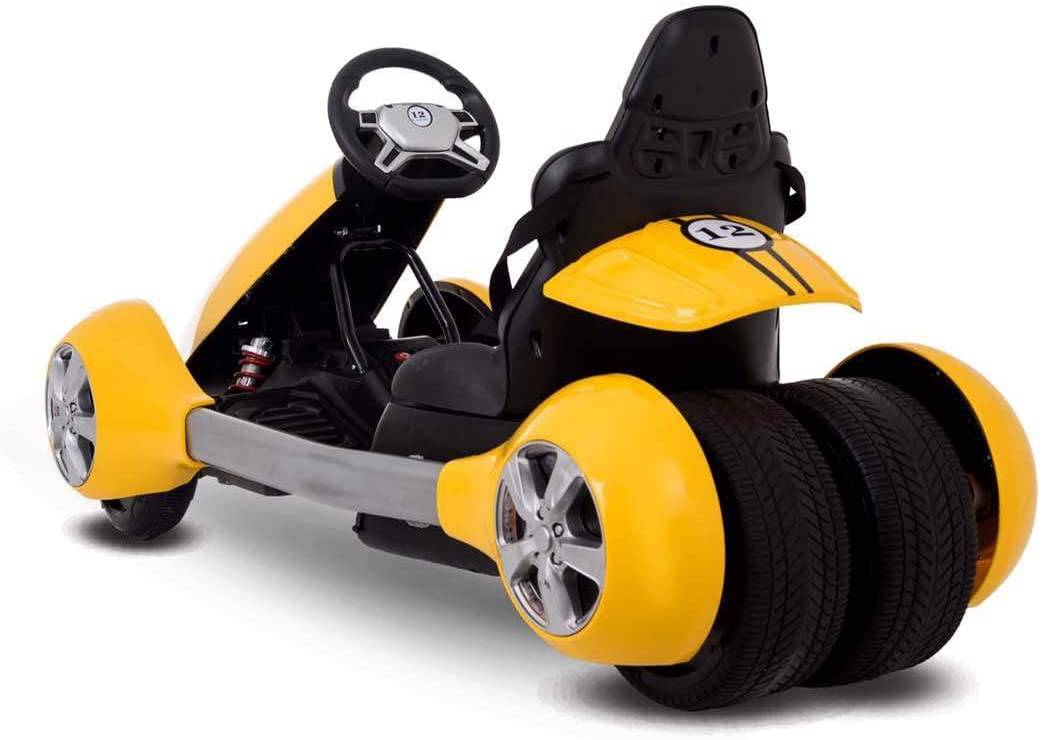 Ride On Go Kart Electric GT Yellow - DerakBikes - DERAKBIKES