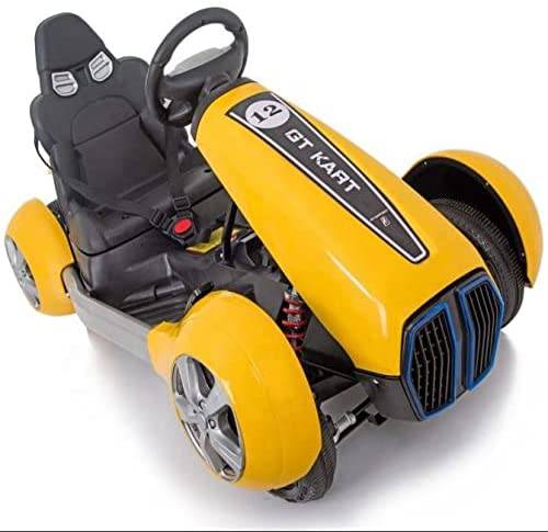 Ride On Go Kart Electric GT Yellow - DerakBikes - DERAKBIKES