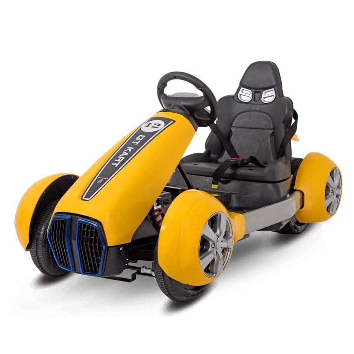 Ride On Go Kart Electric GT Yellow - DerakBikes - DERAKBIKES