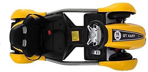 Ride On Go Kart Electric GT Yellow - DerakBikes - DERAKBIKES