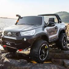 Ride on Hilux 4x4 4WD Licensed HL850 Black - DerakBike