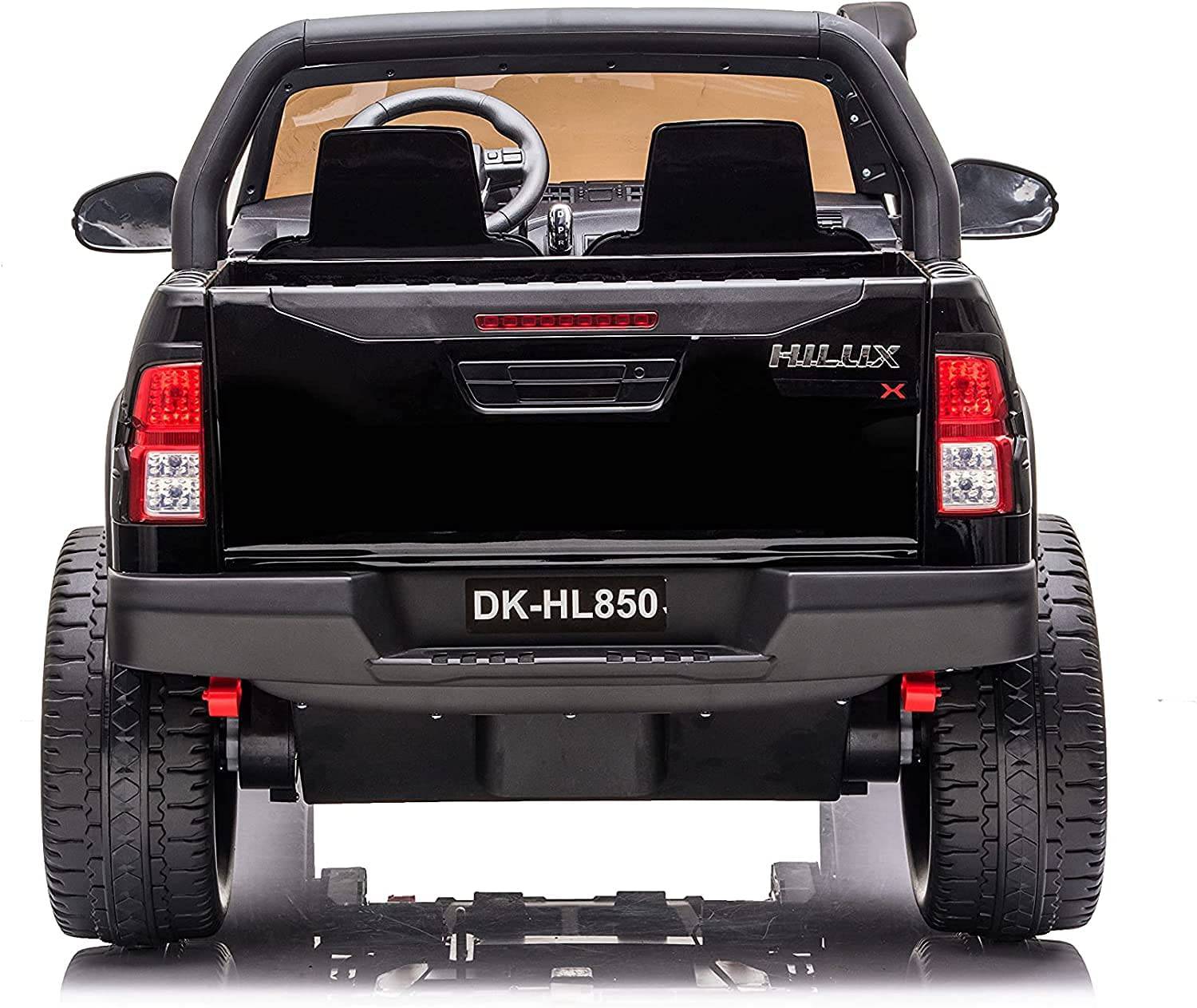 Ride on Hilux 4x4 4WD Licensed HL850 Black - DerakBike